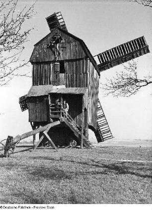 Bockwindmühle, Sachsen (vor 1945)