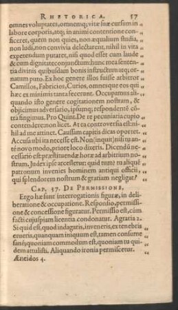 Cap. 37. De Permissione.