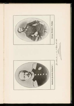 Kurfürst Friedrich Wilhelm I. / Herzog Adolph v. Nassau