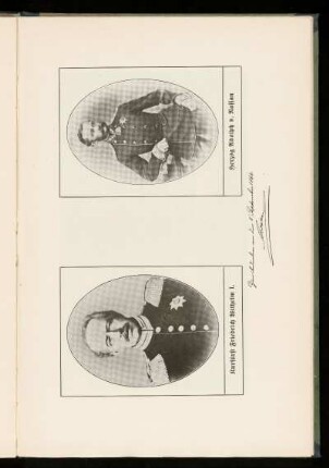 Kurfürst Friedrich Wilhelm I. / Herzog Adolph v. Nassau