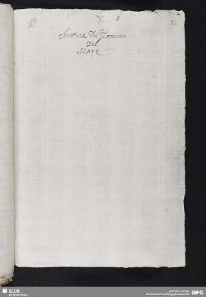 [Faszikel 5: Denkschrift zur Seepolitik Venedigs, an den Dogen gerichtet (Entwurf)]
