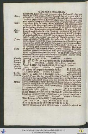 Capitulum quintum de formatione preteritorum et supinorum.