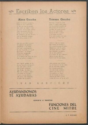 Escriben los Actores