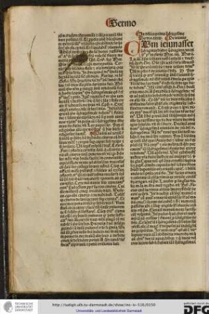 Cum ieiunasset... Mathei iiii... Christus ieiunavit nobis in exemplum et doctrinam quia secundum Gregorium Omnis Christi actio est nostra instructio...