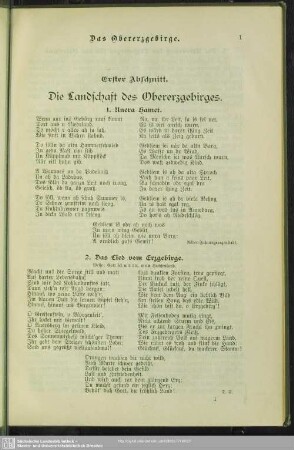 Das Obererzgebirge