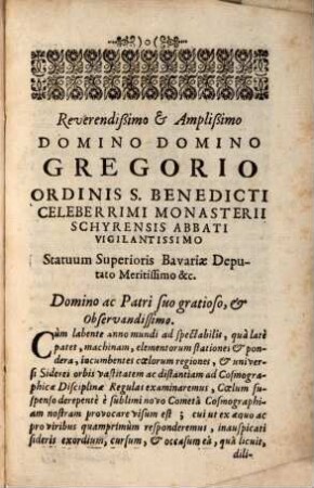 Iudicium mathematicum de cometa anni 1677