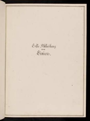 5-32, Erste Abtheilung von Linien