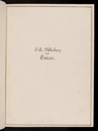 5-32, Erste Abtheilung von Linien