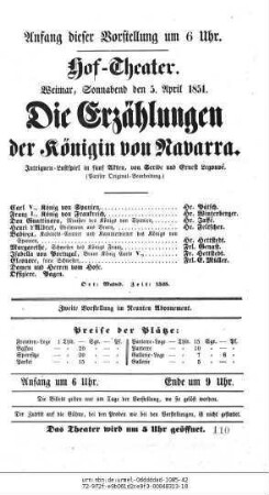 Die Erzählungen der Königin von Navarra