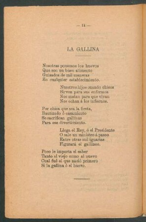 La gallina