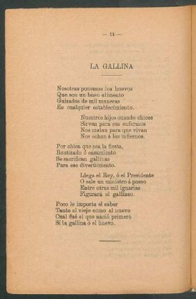 La gallina