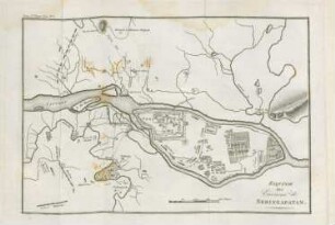 Esquisse des environs del Seringapatam