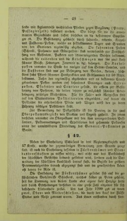 42. [Die Fürstenthümer und Standesherrschaften]
