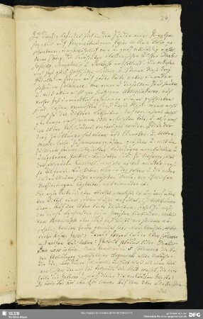 24) (Beschreibung eines Codex von Dantes Divina Comedia in Danzig. Von Legationsrat Tritt. 1802.) 19. Jahrh.