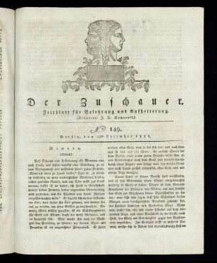 No. 149 - 13. December 1821