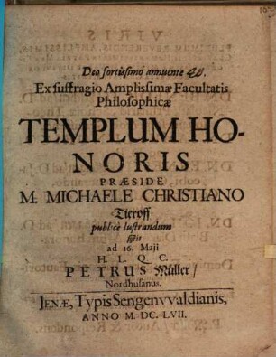 Templum honoris