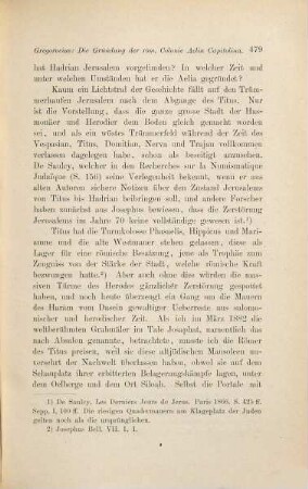 Die Gründung der römischen Colonie Aelia Capitolina