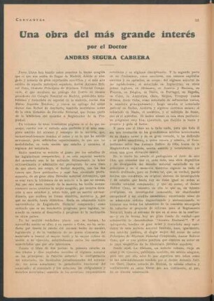 Una obra del más grande interés.
