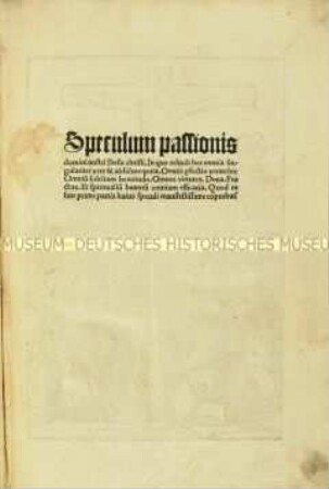 Speculum passionis (Passionsspiegel)