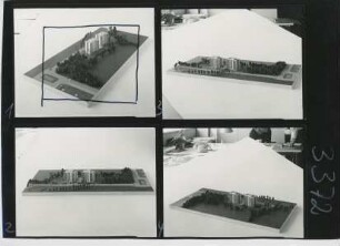 Modellaufnahmen für Architekturabteilung, 1972