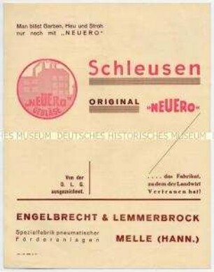 Schleusen Original "NEUERO"