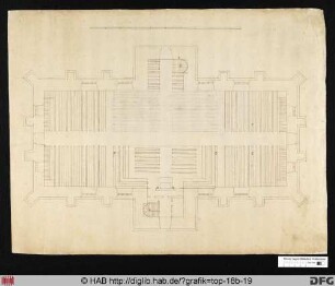 [Grundriss der Clausthal-Zellerfeldschen Kirche].