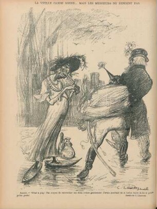 La vieille garde donne... Mais les messieurs ne rendent pas