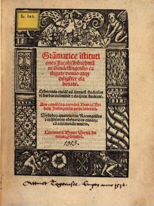 Grammaticae institutiones