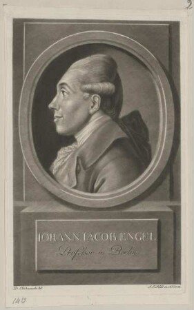 Bildnis des Iohann Iacob Engel