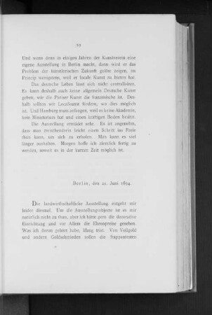 Berlin, den 21. Juni 1894.