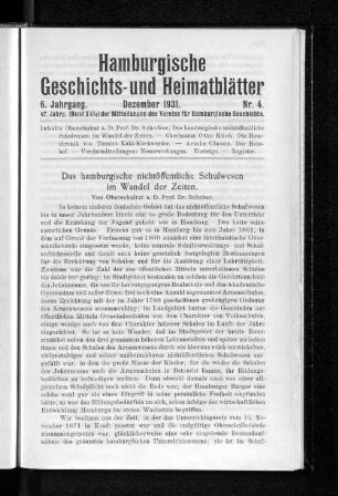 Dezember 1931. Nr. 4