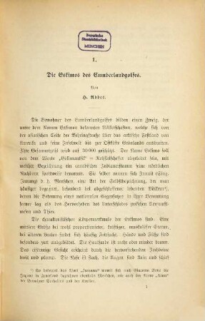Die deutschen Expeditionen und ihre Ergebnisse : die Internationale Polarforschung 1882 - 1883, Band 2. Beschreibende Naturwissenschaften in einzelnen Abhandlungen