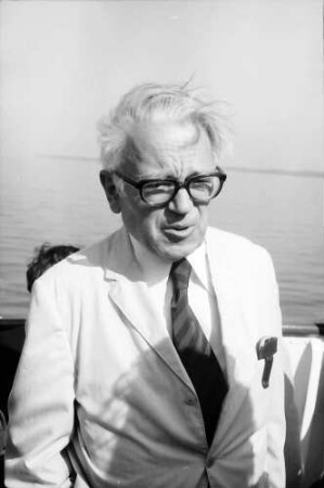 24. Tagung 1974 Chemiker; Bodenseefahrt: Gerhard Herzberg
