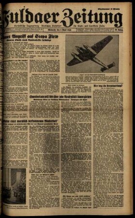 Ausgabe vom Mittwoch, den 03. April 1940.