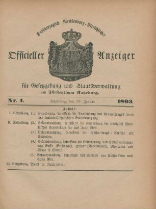 10. Januar-31. Dezember = Nr. 1-26