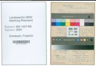 Entnazifizierung Friedrich Dreisbach , geb. 00.00.0000 (Lehrer)