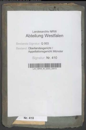 Wiederbesetzung der Rentmeisterstelle nach dem Tode des Rentmeisters Hammer