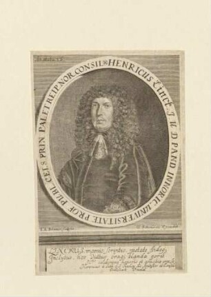 Dr. jur. utr. Heinrich Linck, Pfalz-Sulzbachischer Rat und Nürnberger Ratskonsulent, Professor in Altdorf