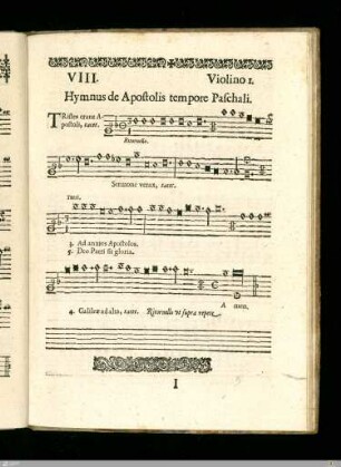 Hymnus de Apostolis tempore Paschali.