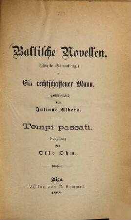 Ein rechtschaffener Mann?