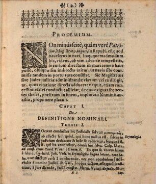 Disputatio De Salvo Conductu Judiciali : = Sichern Geleit zu- und vom Rechten