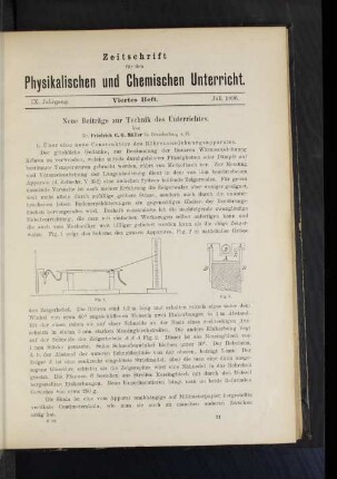 Viertes Heft. Juli 1896.