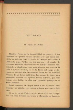 Capítulo XVII - En busca de Piotre