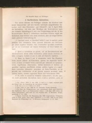 2. Kurfürstliche Instruktion