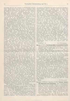 76-78 [Rezension] Turner, Cuthbertus Hamilton, Ecclesiae Occidentalis Monumenta Juris Antiquissima. Tom. I, fasc. 1, pars 2