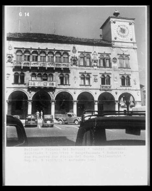 Palazzo dei Rettori — Hauptfassade