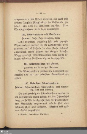 105. Gebackene Schweinsohren