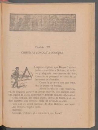 Capítulo LIII - Chiribita conoce a Dolores