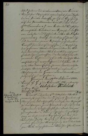 Göttinger Unruhen vom 8. Januar: Ernennung des Justizrats Isenbart zum königlichen Kommissar.