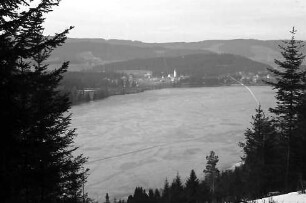 Saig: Titisee von oben (Bonndorfer Straße)